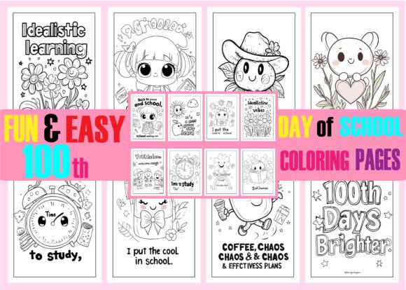 Creative Ways to Use the 100th Day of School Coloring Book