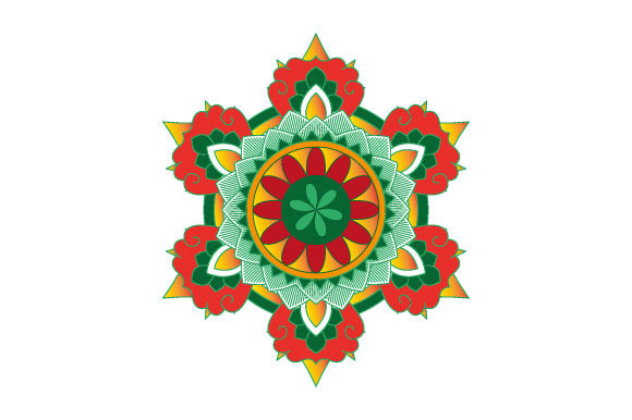 Integrating the Mandala Design Element with Color into Your Brand