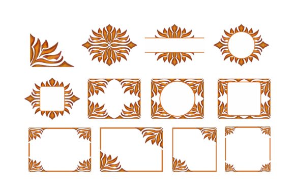 Ornament Border Designs in Pencil Color: A Designer's Playbook