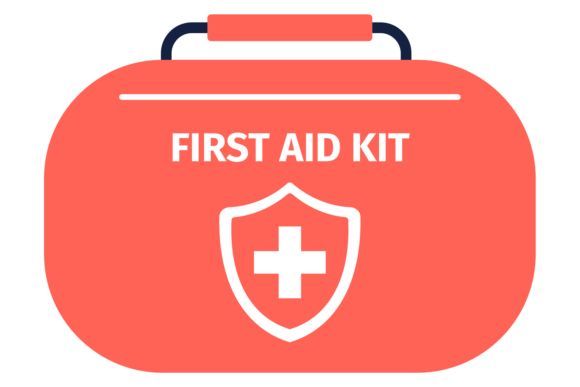 The Essential Visual Language of the First Aid Kit Color Icon