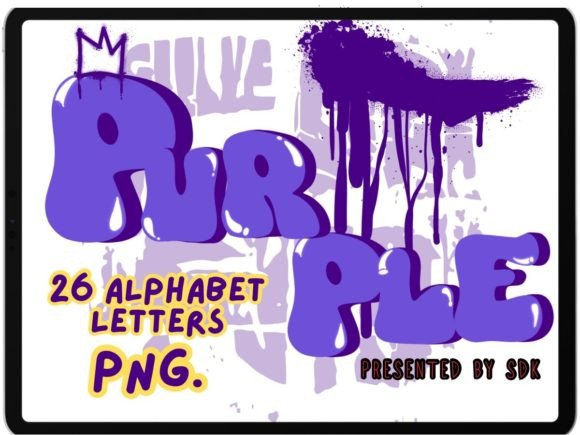 Unlocking Vibrant Design: The Purple Color Alphabet Letters PNG