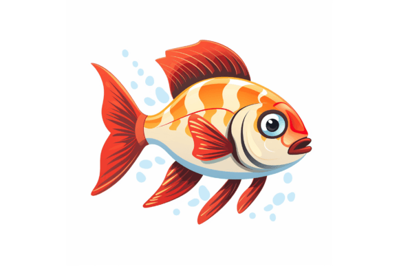 Yellow Cichlids River Color of Fish: A Bold Creative Asset